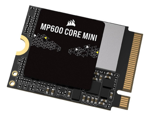 Ssd Corsair Mp600 Mini Pro 2tb Nvme Pcie X4 Gen4 2 Ssd M.2 2230 Até 5.000 Mb/seg Leitura,  Gravação Sequencial Máxima Até 3.800 Mbps Cssd-f2000gbmp600