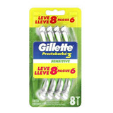 Gillette Prestobarba Piel Sensible X8