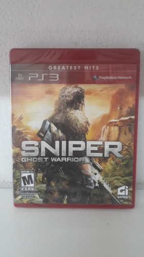 Juego Play 3 Sniper Ghost Warrior Greatest Hits