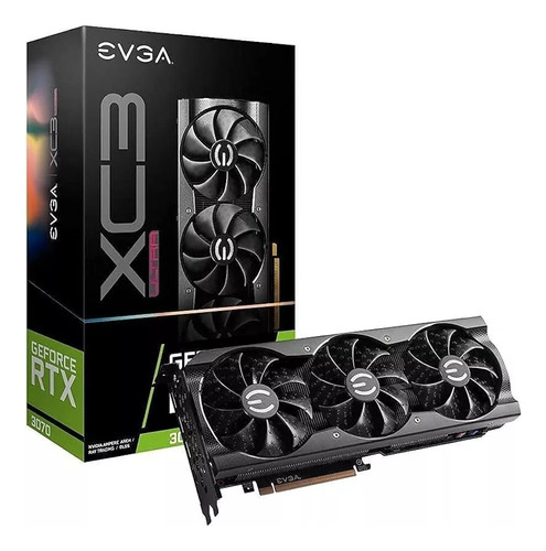 Placa De Video Evga Xc3 Geforce Rtx 3070 8 Gb Usada