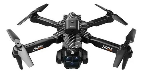 Mini Drone K10 Max 4k 3-cámaras 3 Baterías Y Estuche 