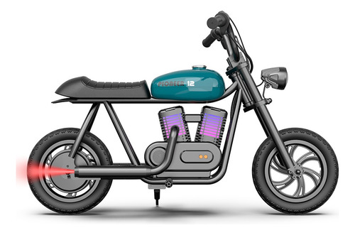 Moto Eléctrica Infantil Hyper Gogo Pioneer 12 Plus Color Azul