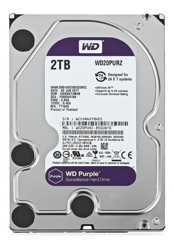 Disco Duro 2tb/ Intellipower 3.5  Sata Wd