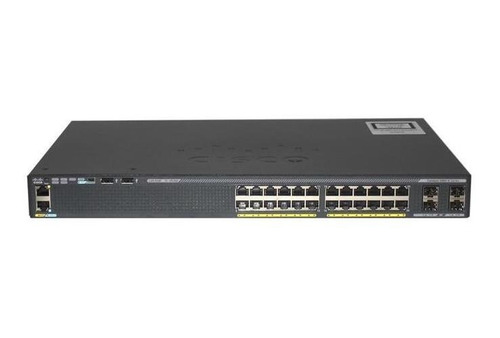 Switch Cisco 2960x-24ps-l 100/1000 370w Poe