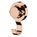 Gancho Cabide Porta Toalha Rosé Gold Ventosa 4054rg Future