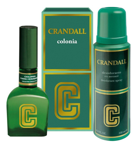 Colonia Para Hombre Crandall 95ml + Desodorante