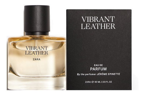 Perfume Zara Vibrant Leather Edp 60ml Original Para Hombre