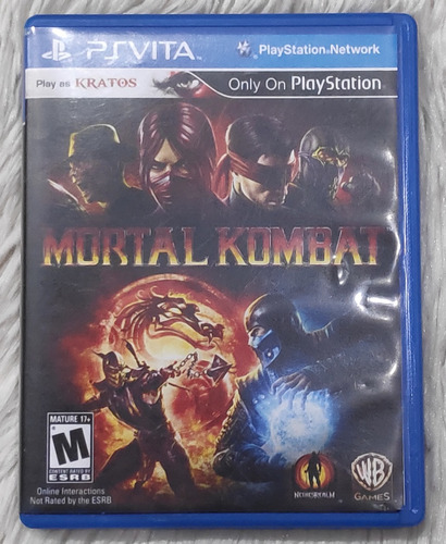 Jogo Mortal Kombat (ps Vita , Original)