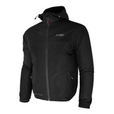 Jaqueta X11 Rain Casual Com Capuz Impermeável Motoqueiro Modelo Corta Vento Motociclista Motoboy Moto A Vista 