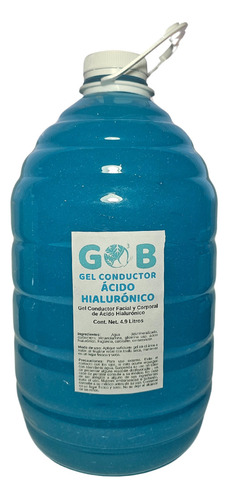 Gel Conductor Ácido Hialurónico - Gob - 4.9 Litros