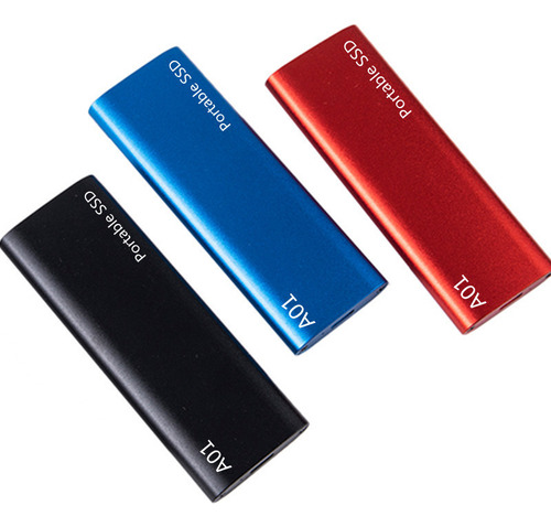 Disco Duro Móvil Extendido Ssd Externo De Estado Sólido Color Rojo