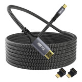 Cable Usb C A Hdmi De 25 Pies, Usb 3.1 Tipo C A Hdmi 2.0 Cab