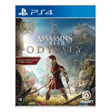 Jogo Midia Fisica Ps4 Assassins Creed Odyssey Dublado