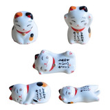 5 Gatos De La Suerte Chino, Maneki Neko Gato De La Fortuna