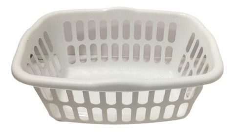 Cesto Canasta Rectangular Para Ropa Laundry Plastico