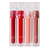 Kit 4 Lip Gloss Bloóm Cosmetics Acido Hialuronico Colageno 