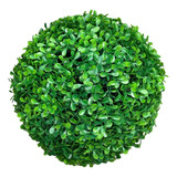 15 Buchinhos Artificial 28cm Verde Claro Bola Grama Topiaria