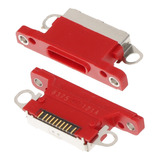 Pin De Carga Para iPhone XR Rojo Red Iip003