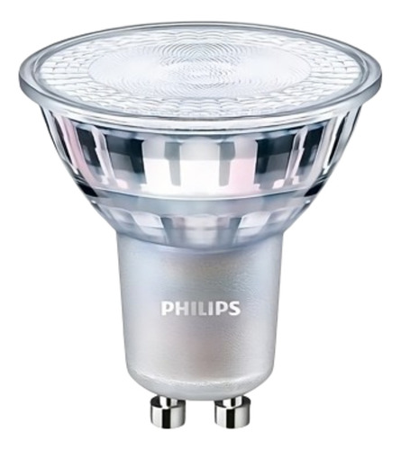 Lámpara Dicroica Led Dimerizable Philips 5w /65w Gu10 Packx4