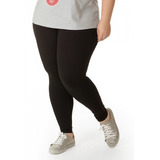 Kit 7 Calças Legging Suplex Plus Size G1 G2 G3 Cós Alto