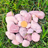 Piedra Decorativa, Cuarzo India Rosado Bolsa 2 Kilos