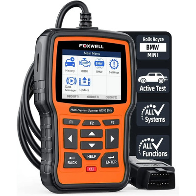 Escáner Obd2 Foxwell Nt510, Compatible C Bmw/mini/rollsroyce