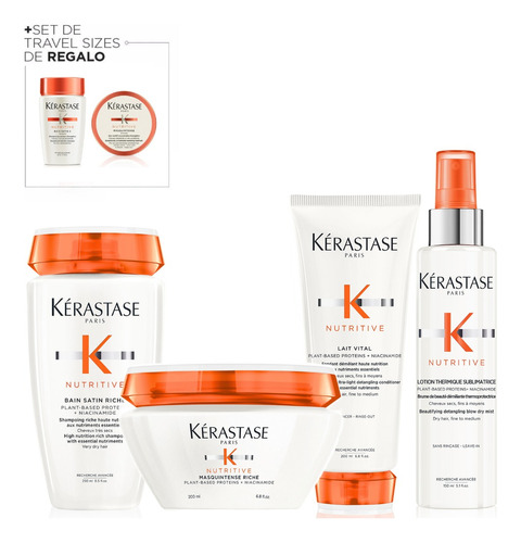 Kit Completo + Set De Regalos1 | Kerastase Nutritive