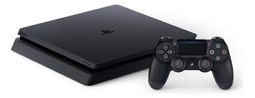 Sony Playstation 4 Slim 1tb Standard Color  Negro 2 Controle