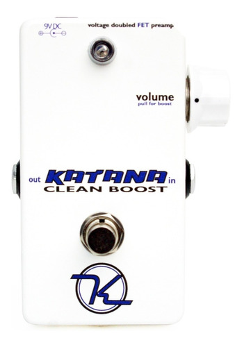 Keeley Katana Pedal Booster Guitarra Made In Usa Clean Boost