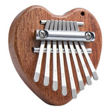 Kalimbas Instrumento Musical De 8 Teclas Compacto Con Madera