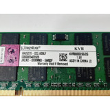 Memoria Kingston 2gb Ddr2 1.8v 800mhz Kvr800d2s6/2g Pc2 6400