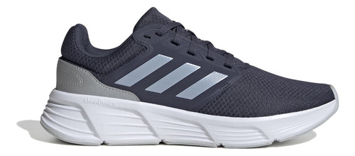 Tenis adidas Galaxy 6 M Correr Hombre Color Shadow Navy/wonder Blue/silver Met. Diseño De La Tela Liso Talla 26.5 Mx