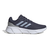 Tenis adidas Galaxy 6 M Correr Hombre Color Shadow Navy/wonder Blue/silver Met. Diseño De La Tela Liso Talla 26.5 Mx