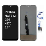 Pantalla Táctil Lcd Para Infinix Note 12 G96 X670 Ha