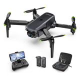 Tomzon D15 Mini Drone Con Cámara, Dron Plegable Fpv 1080p Pa