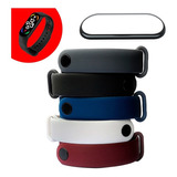 5 Pulseira Para Miband7 Mi Band 7 Mi7 + Película 3d + Brinde