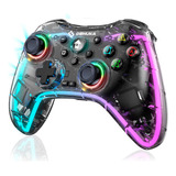 Joystick Bluetooth Led Rgb Gamer Dehuka Compatible Con Switch Switch Lite Switch Oled Pc Android Ios P4 P3.
