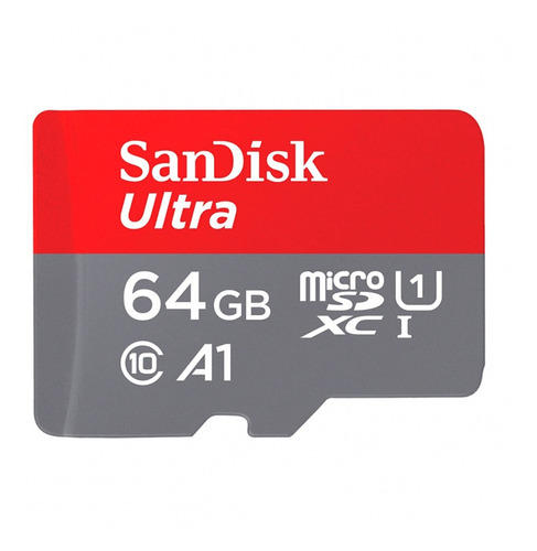 Memoria Ultra Micro Sd Sandisk Ultra 64gb 120mb/s C10 Uhs-i