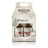 Marchand D`aromes Set Duo Rosas Y Coco 