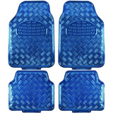 Tapetes Diseño Azul Metalico Para Jeep J5