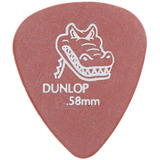 Dunlop 417p.58 Gator Grip - Del Reproductor De, Rojo, .58 Mm