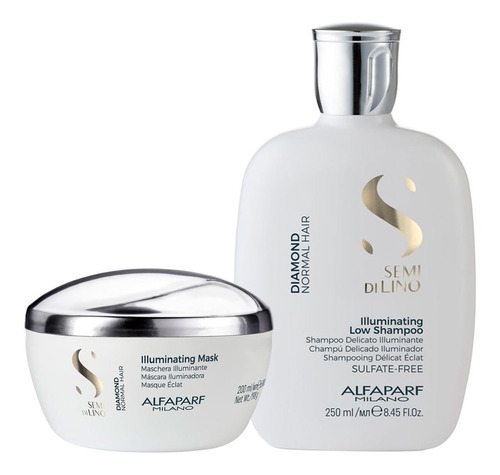 Combo Shampoo 250ml + Máscara 200ml - Diamond Alfaparf