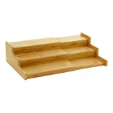 Escalera Organizadora Extensible Porta Especieros Bambu