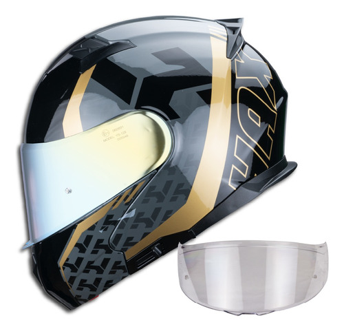 Hax Helmets. Casco Moto Abatible Dot + Ece 06. Amatista Wind