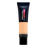 Base De Maquillaje L'oréal Paris Infaillible Matte Cover Tono 135 Radiant Vanilla