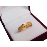 Anillo Facetado Oro 18k Modelo 1741 Joyeria Esponda