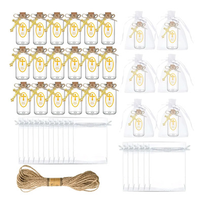 50 Botellas De Agua Bendita Cristiano Católica Set 20ml
