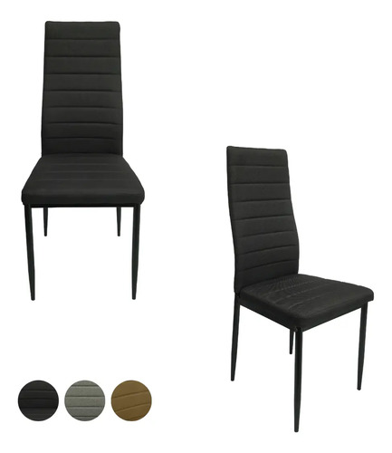 Set 4 Sillas Para Comedor Modernas Y Elegantes Benkel | Meses sin interés