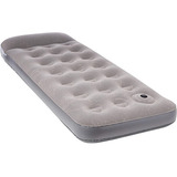 Colchon Inflable Individual Go C/ Bomba De Pie Gris Coleman