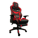 Silla Gamer Gaming Deportiva Negra Ergonomica Giratoria 